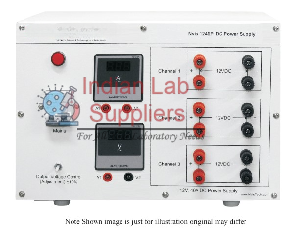3 X 0-12V, 40A DC Power Supply